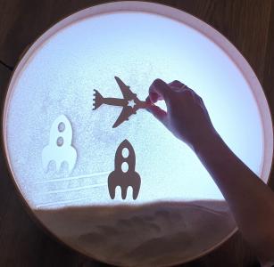 Drevené šablóny do piesku - 12 ks