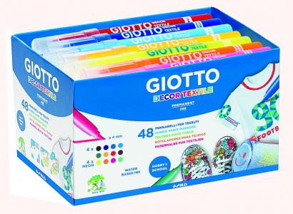 Fixky na textil Giotto 48 ks